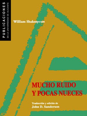 cover image of Mucho ruido y pocas nueces